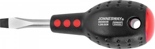 D04S638 Отвертка стержневая шлицевая FULL STAR, SL6.5х38 мм, код товара: 47077, артикул: D04S638