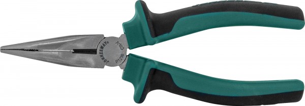 P1216 Длинногубцы изогнутые 45 с двухкомпонентными рукоятками, 160 мм, код товара: 49414, артикул: P1216