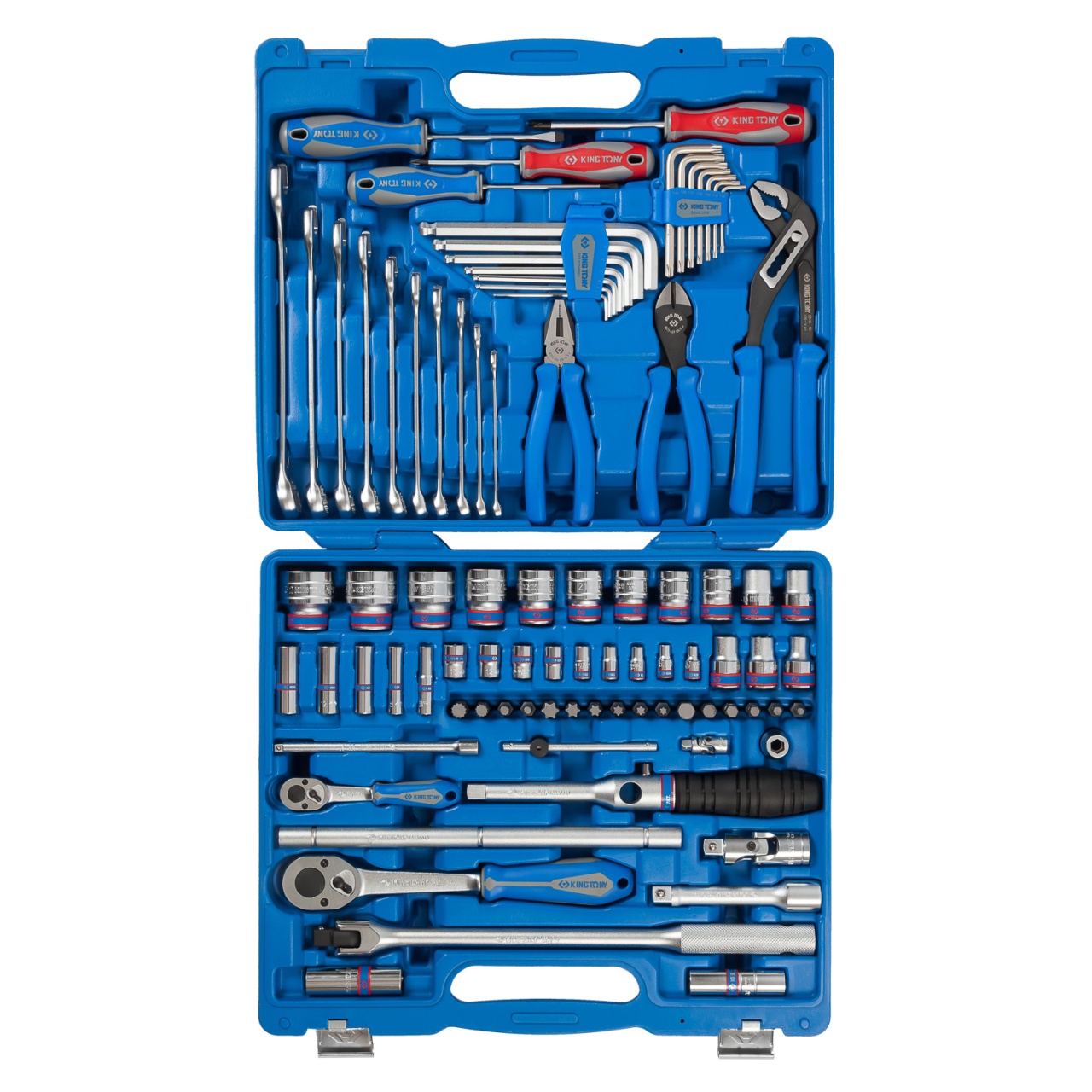 Набор инструментов 87 предметов, универсальный KING TONY 7587MR01