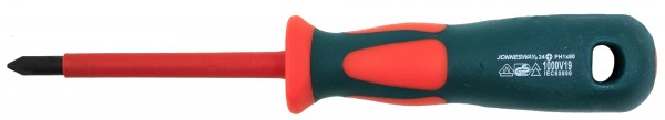 DV13P180 Отвертка стержневая крестовая диэлектрическая, PH1х80 мм, код товара: 47467, артикул: DV13P180