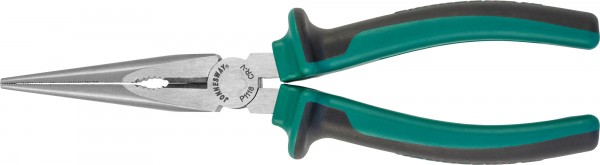 P1118 Длинногубцы прямые с двухкомпонентными рукоятками, 200 мм, код товара: 49404, артикул: P1118