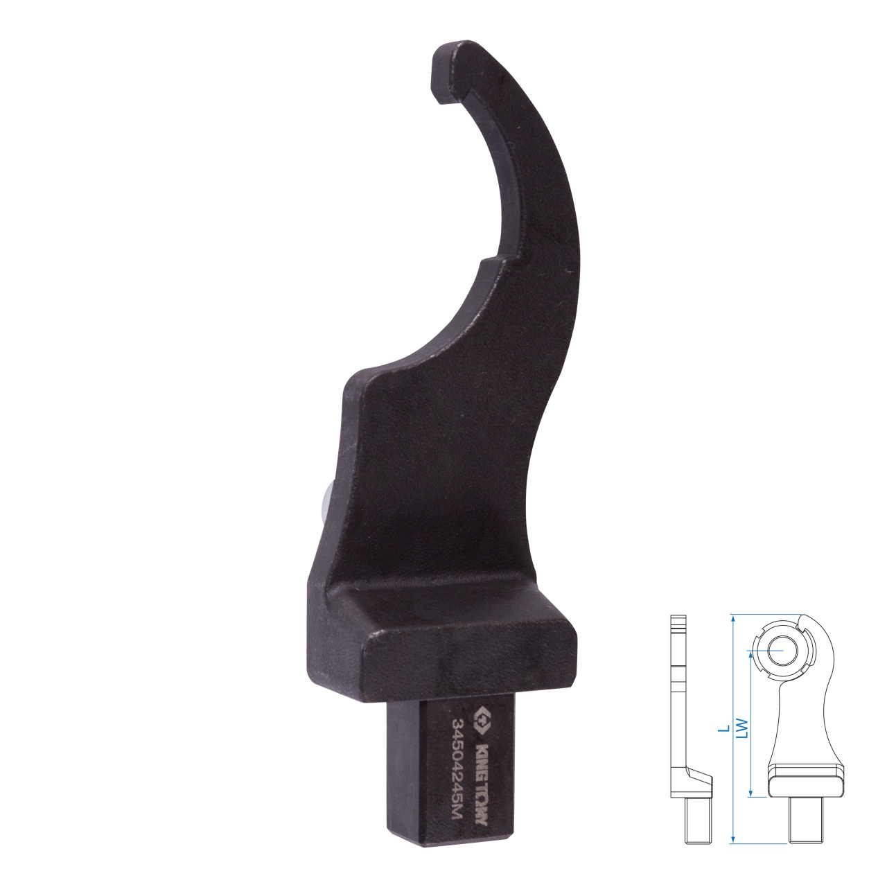 Насадка радиусная серии "FIT", 45 мм, 14х18 мм KING TONY 34504245M