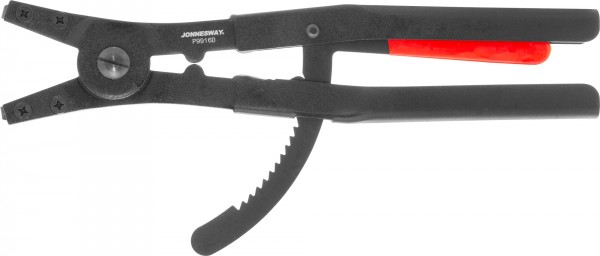 P9916D Щипцы загнутые 90° с фиксатором для стопорных колец, разжим, 85-170 мм, 3.5-4.0 мм, 400 мм, код товара: 46498, артикул: P9916D