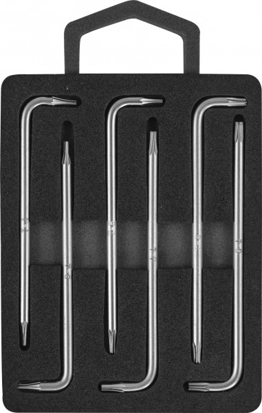 H09MT06S Набор ключей торцевых TORX® с центрированным штифтом Т4-9, 6 предметов, код товара: 47101, артикул: H09MT06S