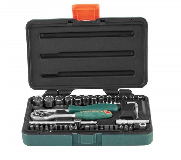 S68H2141S Набор головок торцевых 1/4"DR Super Tech, 41 предмет, код товара: 48859, артикул: S68H2141S