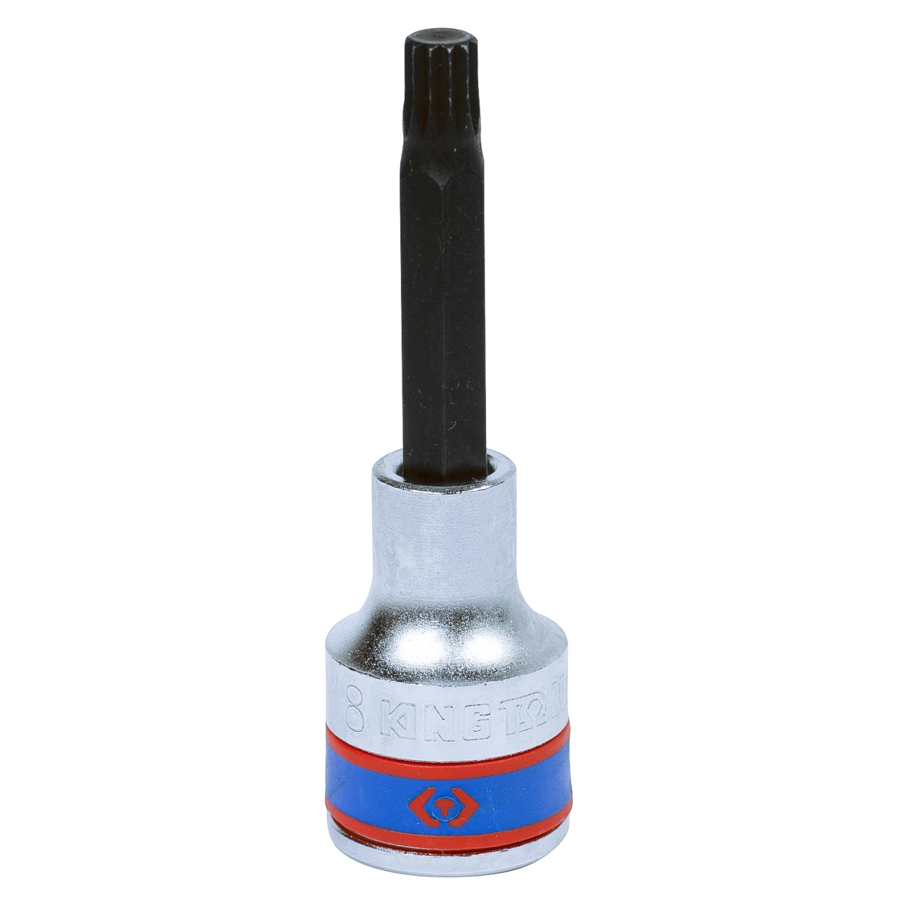 Насадка (бита) торцевая 1/2", Spline, M8, L = 80 мм KING TONY 403608