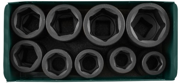 S03A8109S Набор головок торцевых ударных 1"DR, 24-50 мм, 9 предметов, код товара: 48315, артикул: S03A8109S