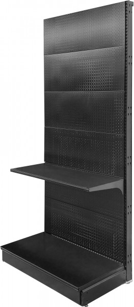 Стеллаж металлический разборный с перфорацией (2225х1040х551 мм), код товара: 91036, артикул: 091036