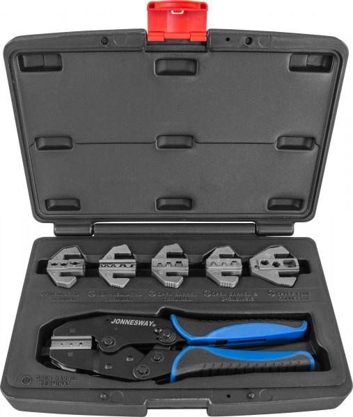 AR030058 Пресс-клещи обжимные со вставками в наборе, 7 предметов, код товара: 49993, артикул: AR030058