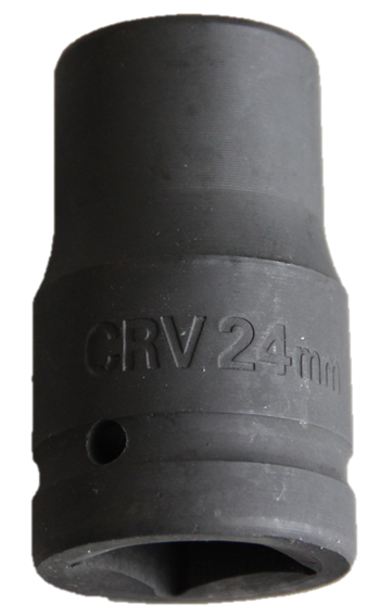 Головка торцевая глубокая шестигранная 1", 24 мм, для мультипликатора БелАК БАК.01824