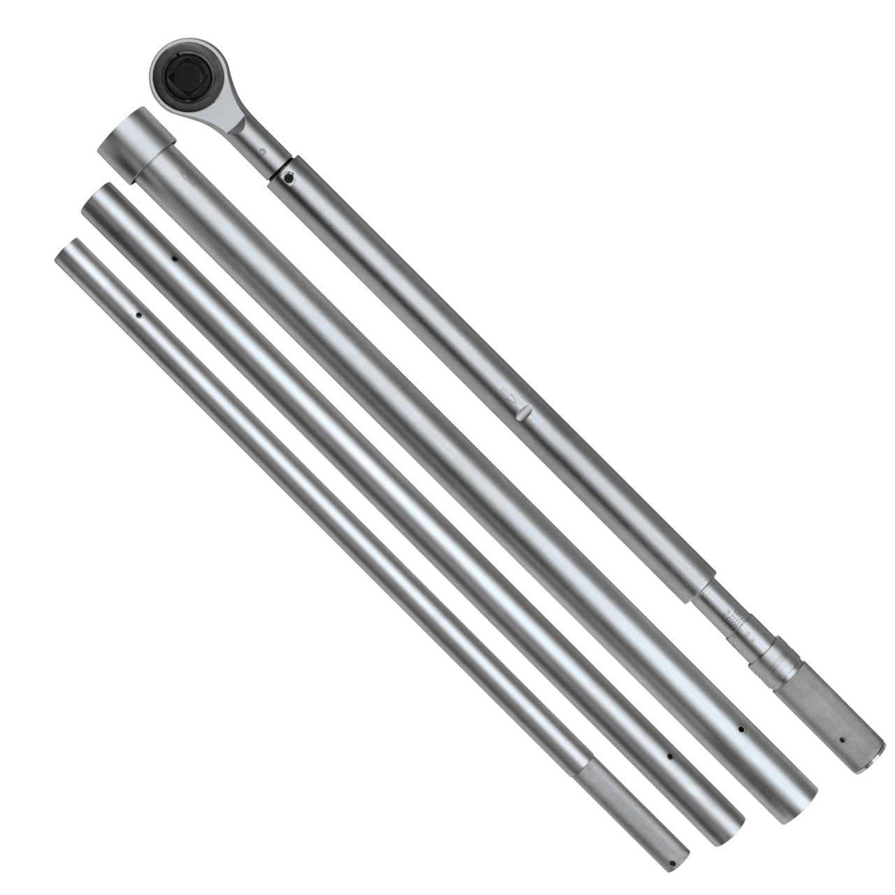 Динамометрический ключ 1", 500-2500 Нм, "EXACT", для левой и правой резьбы, кейс KING TONY 34862-3FF