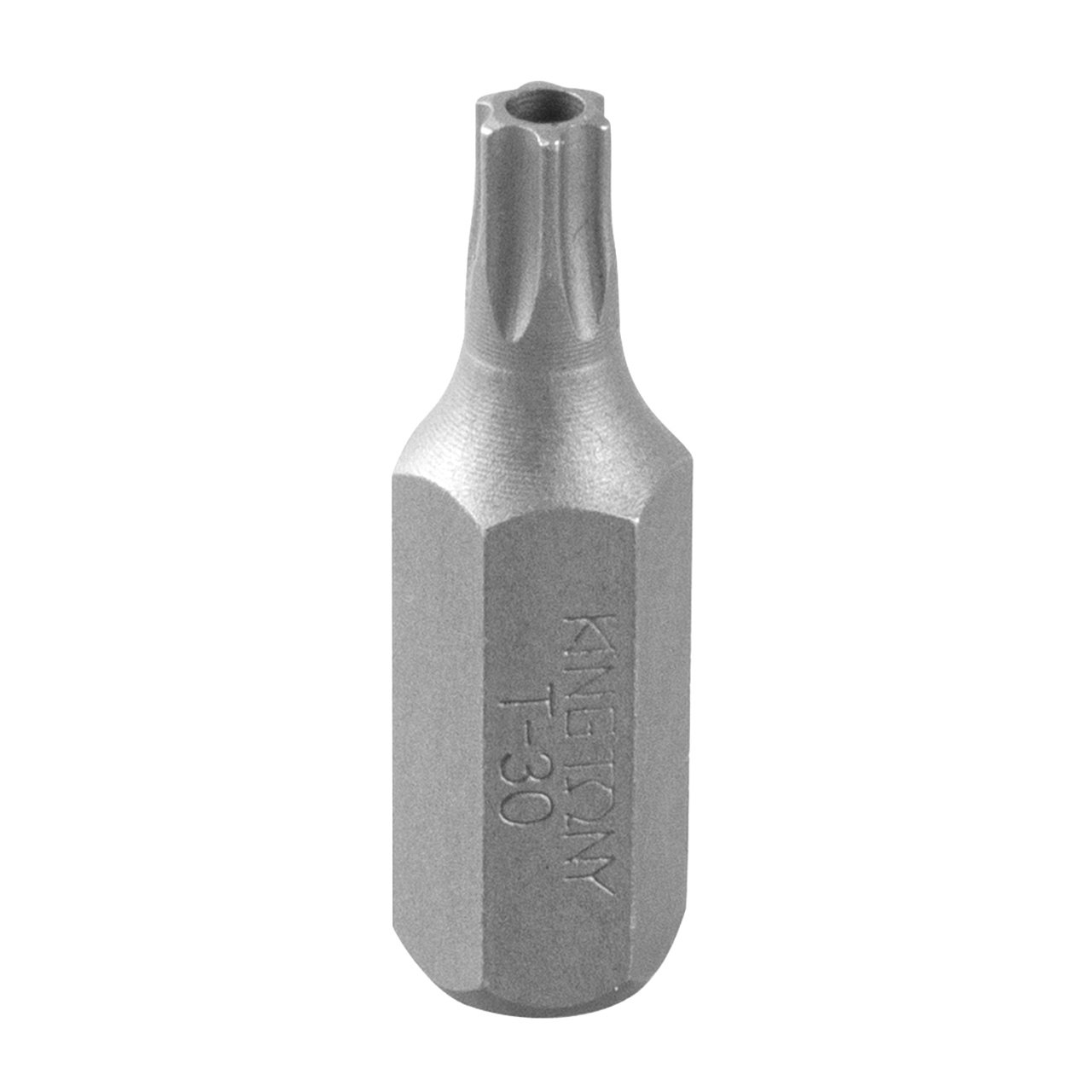 Вставка (бита) торцевая 10 мм, Torx, Т30, 36 мм, с отверстием KING TONY 163630U