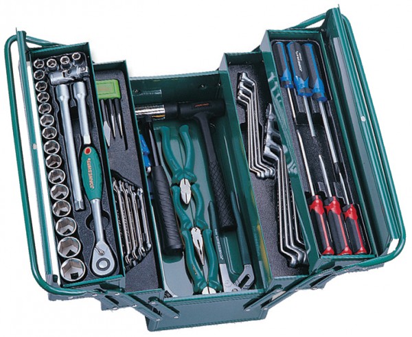 C-3DH203 Набор инструмента универсальный 1/2"DR в ящике, 66 предметов, код товара: 48429, артикул: C-3DH203